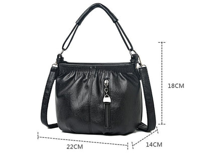 alwaysdwell™ - PU Messenger Bag Women's Breathable Crossbody Bag