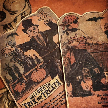 🔥Halloween Trick or Treat Candy Card Holders