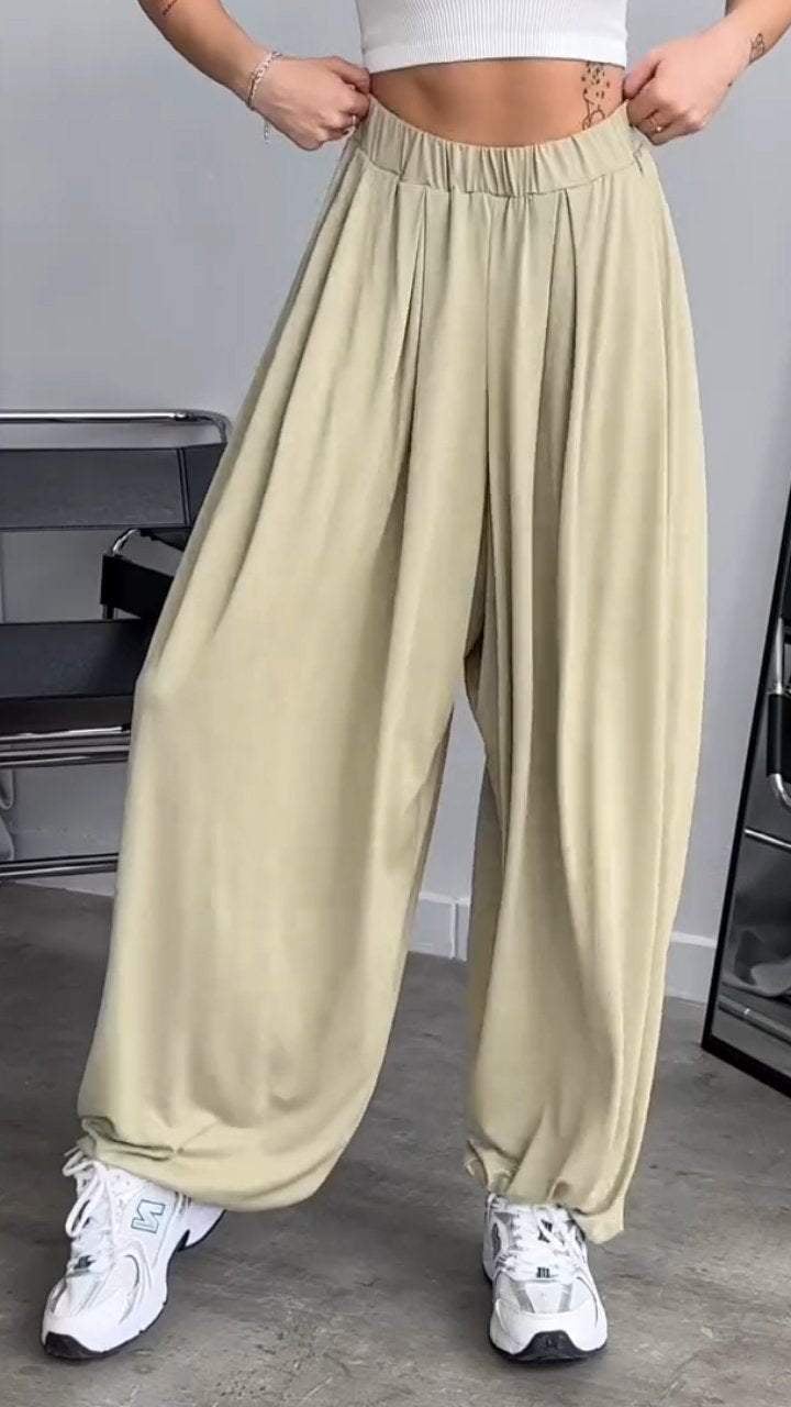 💥Best-selling products in summer🔥Fashionable women's casual wide-leg pants