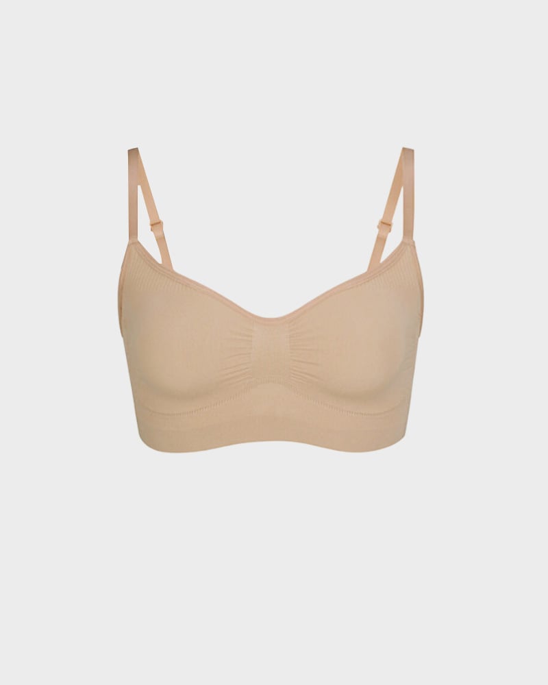 AlwaysdwellTM - Women's Wireless Sculpt Bra Comfort Bralettes No Underwire Unlined Cami Bra