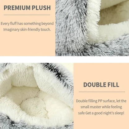 🐶🐱Plush bed for dogs & cats