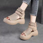 AlwaysdwellTM - Newest Women's Retro Soft PU Leather Sandalias