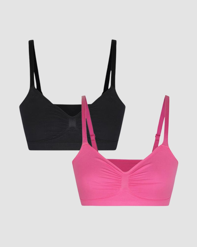 AlwaysdwellTM - Women's Wireless Sculpt Bra Comfort Bralettes No Underwire Unlined Cami Bra