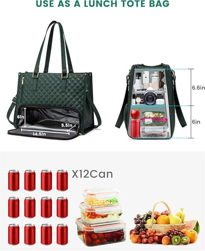 AlwaysdwellTM - 🍱 The Ultimate 2-in-1 Tote Bag – Where Elegance Meets Functionality! 🍽️