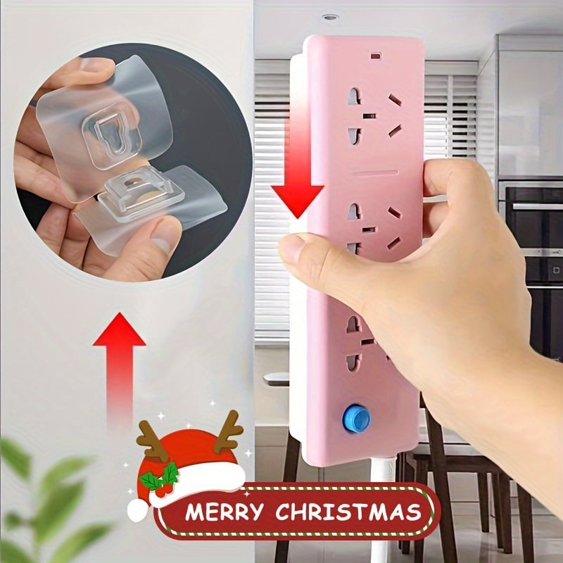 Transparent Double-sided Adhesive Wall Hooks