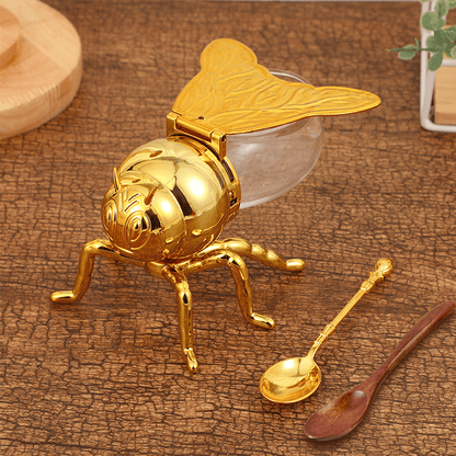 alwaysdwellTM - Decorative Bee-Shaped Honey Jar