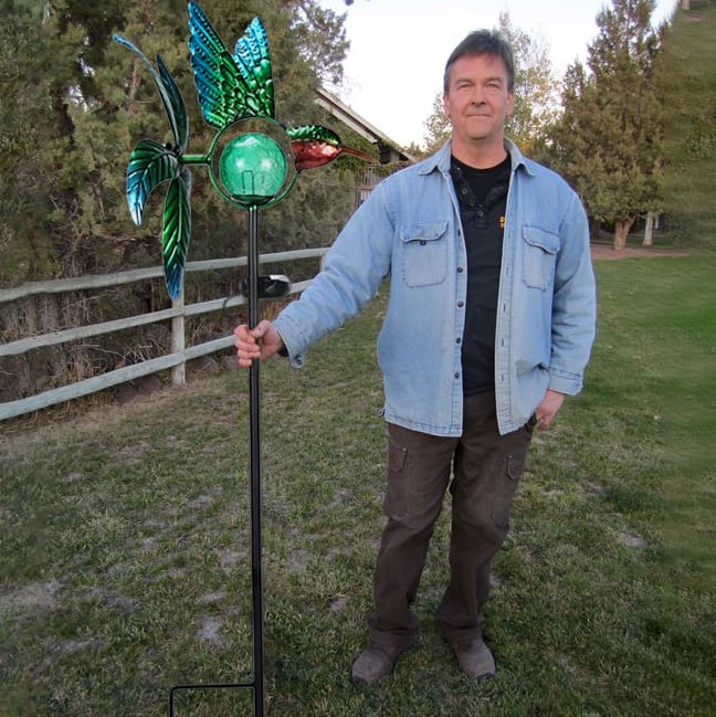 💥New Spring 2024💥Solar Outdoor Decorative Wind Spinner-49% OFF🔥