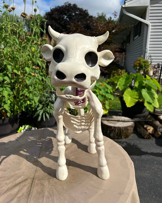 🔥 Cow & Horse Skeleton Halloween Decorative Prop