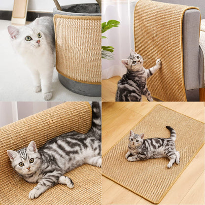 🔥New Year Hot Sale [SAVE 50% OFF]-Cat Scratching Board Sisal Mat-BUY 2 GET 10% OFF & FREE SHIPPING