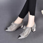 alwaysdwellTM - New style hollow buckle solid color large size sandals