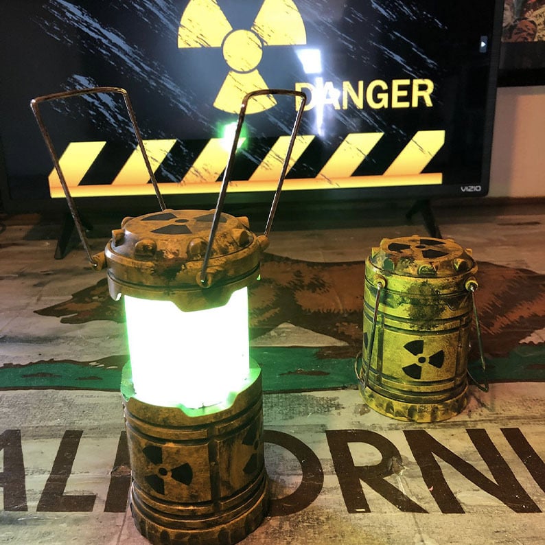 ☣ Miniature Nuclear Reactor Lantern/Lamp