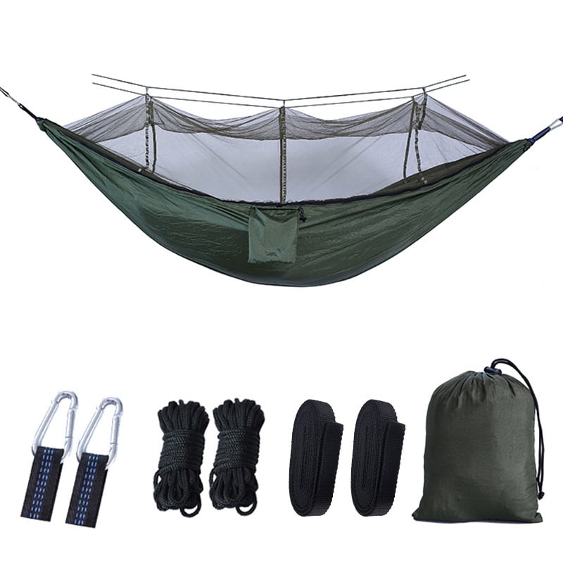 Outdoor Mosquito Net Hammock-(Protects against all insects)