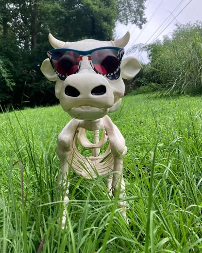 🔥 Cow & Horse Skeleton Halloween Decorative Prop