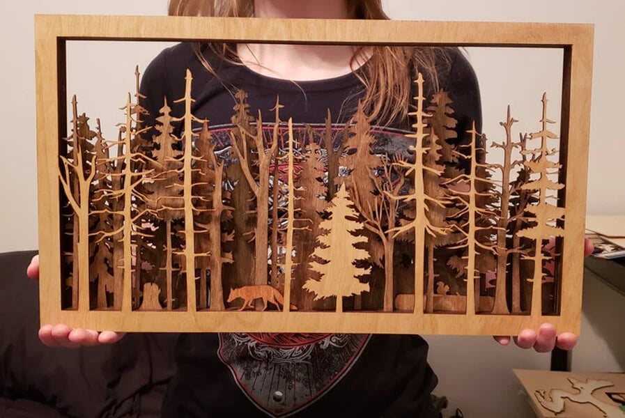 🔥Forest Wildlife - Handmade Arts