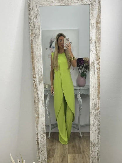 AlwaysdwellTM - 7 Colors Jersey Mature Women Suit