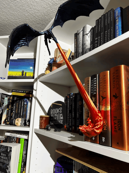 Dragon Flame Book Nook