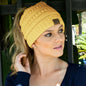 alwaysdwellTM - 🎁Winter Soft Knit Ponytail Bun Beanie Hat