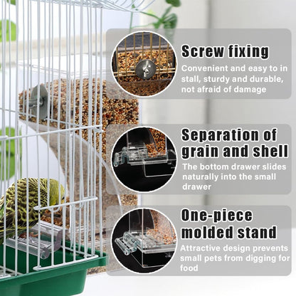 🔥No Mess Automatic Bird Feeder