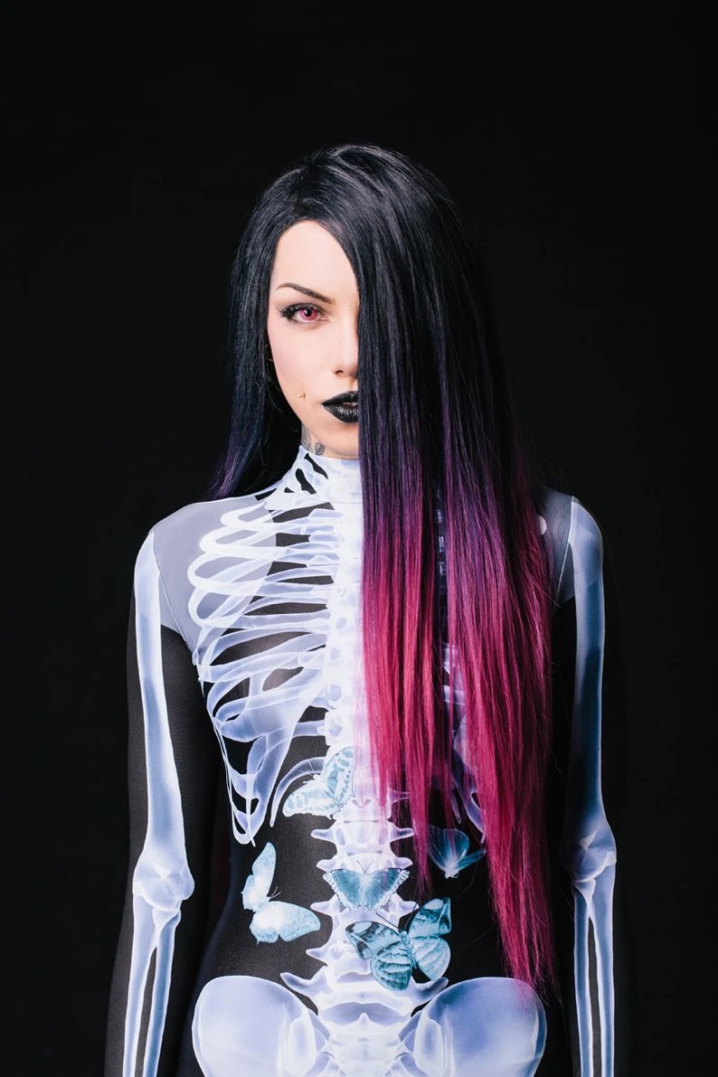 alwaysdwellTM - 🎃【Halloween Pre-sale】Halloween Sale -SexySkull Bodysuit