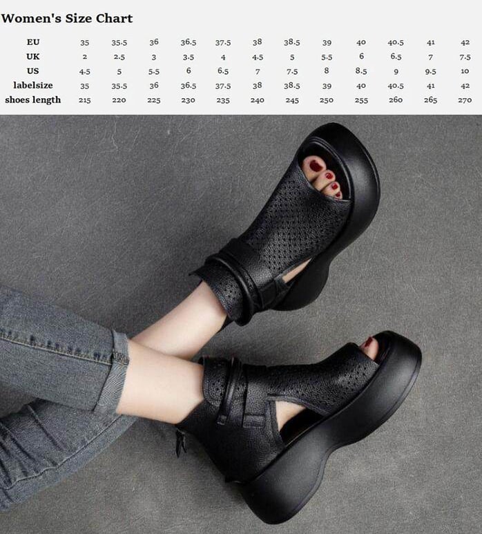 AlwaysdwellTM - Newest Women's Retro Soft PU Leather Sandalias