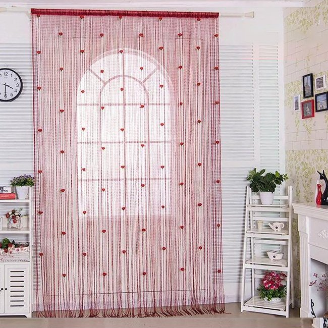 alwaysdwellTM - Rose Flower Door Curtain