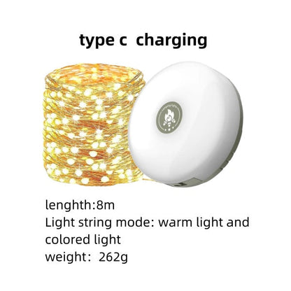 Outdoor Waterproof Portable Stowable String Light