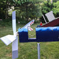 alwaysdwellTM - Big Shark Disaster Whirligig -  Funny Garden Decor