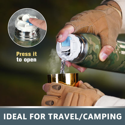 Gifts for Men Dad Him-3DUV Bullet Thermos Cup