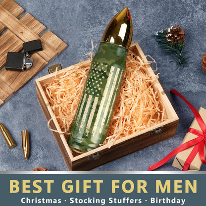 Gifts for Men Dad Him-3DUV Bullet Thermos Cup