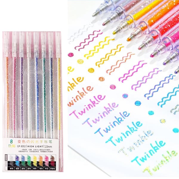 alwaysdwellTM - 🎄Early Christmas Sale🎁 Glitter Gel Pen Set