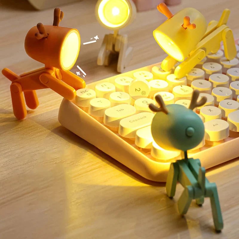 LED Cute Night Light（dog and deer）