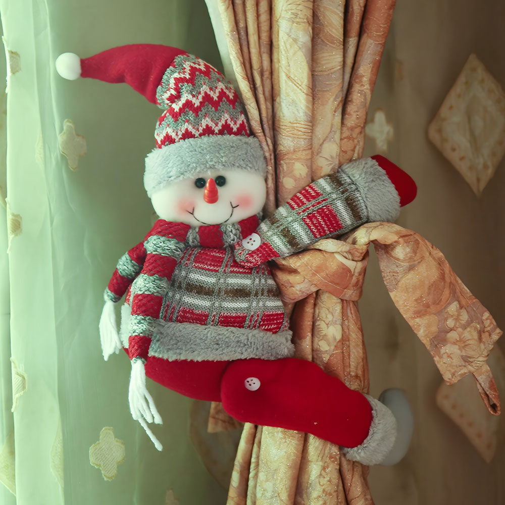 Christmas Decor Cartoon Doll Curtain Buckle