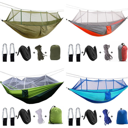 Outdoor Mosquito Net Hammock-(Protects against all insects)