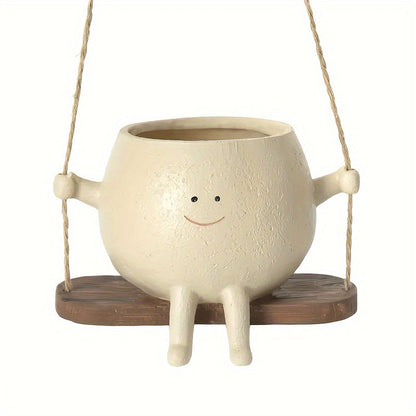 BUY 2 GET 10% OFF🔥Swing Face Planter Pot