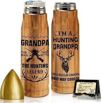 Gifts for Men Dad Him-3DUV Bullet Thermos Cup