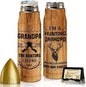 alwaysdwellTM - Gifts for Men Dad Him-3DUV Bullet Thermos Cup