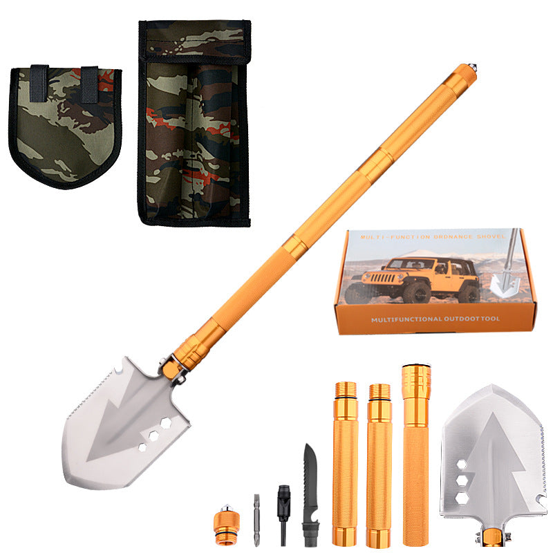 🔥multifunctional folding rescue shovel