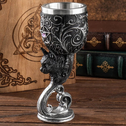 alwaysdwellTM - Buy 2 Free Shipping|❤️‍🔥Magic Style Stainless Steel Decorative Goblet