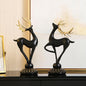 alwaysdwellTM - Handmade Golden Deer Animal Figurine