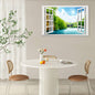 alwaysdwellTM - 3D Window View Wall Decorative Painting