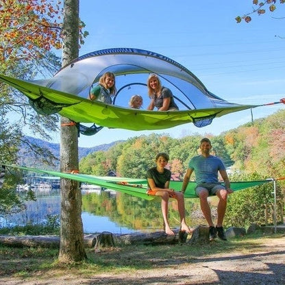 🔥Last Day Promotion 49% OFF🔥MULTI-PERSON HAMMOCK- PATENTED 3 POINT DESIGN🔥(Free Worldwide Freight)