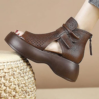 AlwaysdwellTM - Newest Women's Retro Soft PU Leather Sandalias