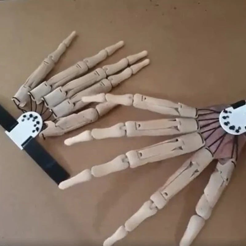 🔥Halloween Props Articulated Fingers