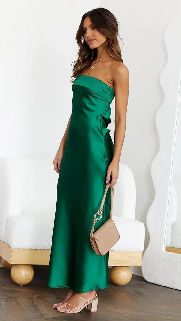 lusailstore™ - Strapless Elastic Backless Sexy Dress