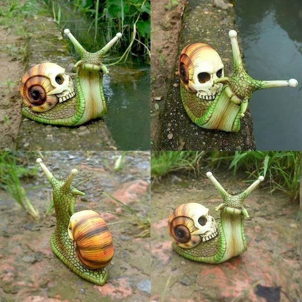 🎃 Handmade Halloween Snail