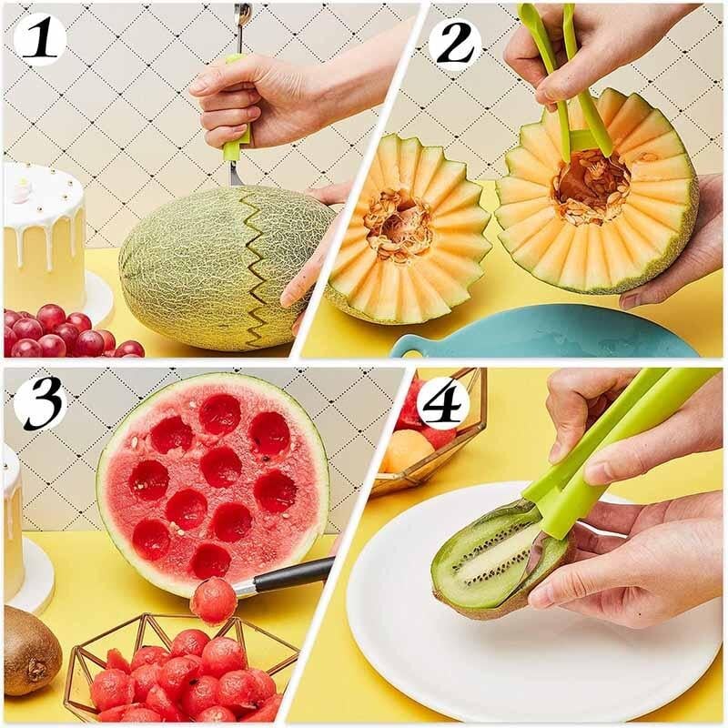 alwaysdwellTM - 🍉3 in 1 Fruit Tool Knife