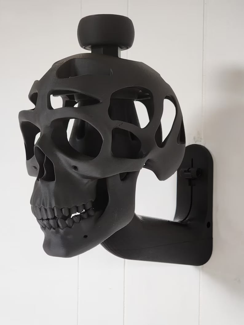 🔥BUY 2 FREE SHIPPING💀  | 3D Skull Helmet Display Package