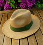 Alwaysdwell - Handwoven Ecuador Panama Hat-Classical
