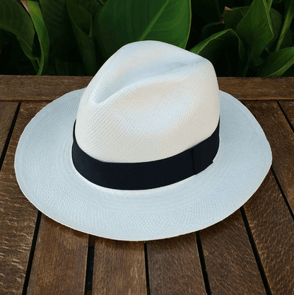 Alwaysdwell - Handwoven Ecuador Panama Hat-Classical