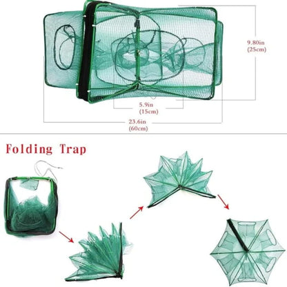 alwaysdwellTM - Auto-Foldable Strengthened Fishing Trap Net